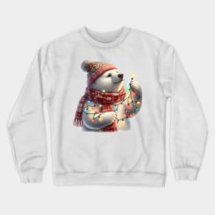 Christmas Polar Bear Crewneck Sweatshirt